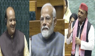 अखिलेश यादव ने संसद में अपने पहले ही भाषण में बना दिया माहौल !