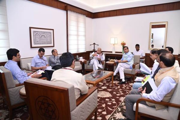 केंद्रीय मंत्री मनोहर लाल ने मुख्यमंत्री हिमंत बिस्वा सरमा के साथ असम की शहरी विकास योजनाओं और बिजली क्षेत्र के परिदृश्य की समीक्षा की