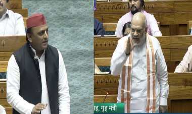 अखिलेश यादव और अमित शाह की संसद में जोरदार भिडंत !