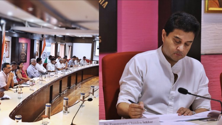 केंद्रीय मंत्री  ज्योतिरादित्य सिंधिया ने दूरसंचार सेवा प्रदाताओं पर हितधारक सलाहकार समिति (एसएसी) की दूसरी बैठक आयोजित की