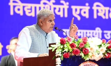 इस बात से दुखी और चिंतित हूं कि संवैधानिक पद पर बैठा व्यक्ति देश के लिए संकट पैदा कर रहा है: उपराष्ट्रपति जगदीप धनखड़