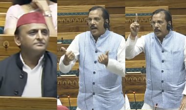 अखिलेश देखते रहे और उनके सांसद राजीव राय मोदी सरकार की पोल खोलते रहे !