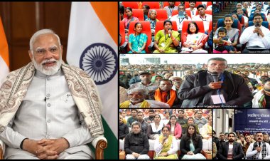 प्रधानमंत्री नरेन्द्र मोदी ने 10 राज्यों और 2 केंद्र शासित प्रदेशों में स्वामित्व योजना के तहत 65 लाख से अधिक संपत्ति कार्ड वितरित किए